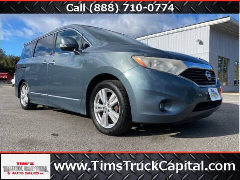 2011 Nissan Quest for sale at TTC AUTO OUTLET/TIM'S TRUCK CAPITAL & AUTO SALES INC ANNEX in Epsom NH