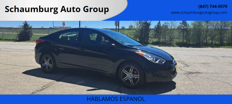 2012 Hyundai Elantra for sale at Schaumburg Auto Group in Addison IL