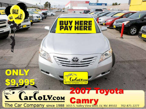 2007 Toyota Camry for sale at The Car Company in Las Vegas NV