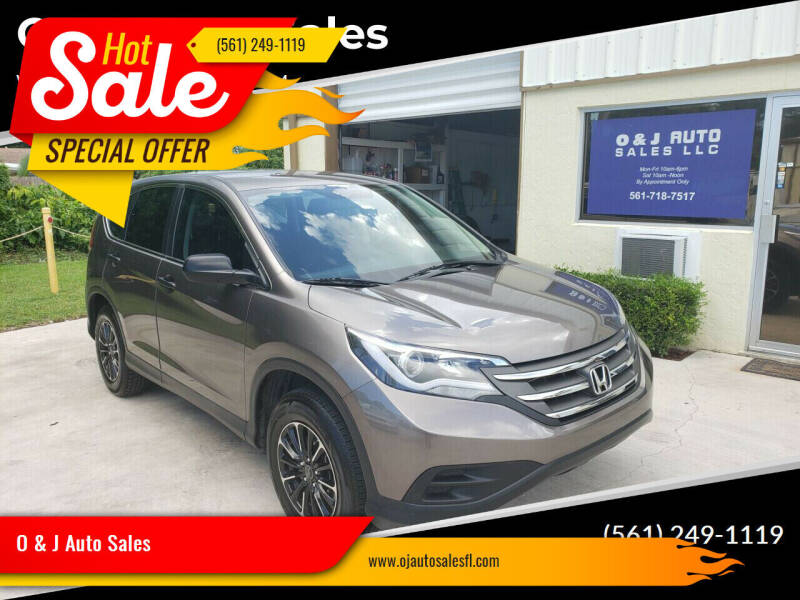 2012 Honda CR-V for sale at O & J Auto Sales in Royal Palm Beach FL