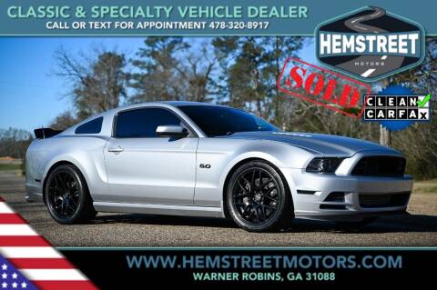 2013 Ford Mustang for sale at Hemstreet Motors in Warner Robins GA