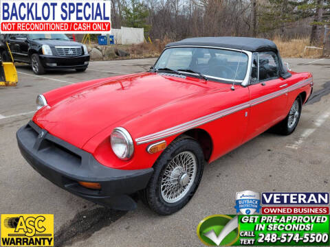 1976 MG MGB for sale at North Oakland Motors in Waterford MI