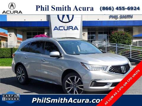 2019 Acura MDX for sale at PHIL SMITH AUTOMOTIVE GROUP - Phil Smith Acura in Pompano Beach FL