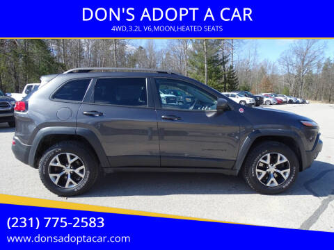 2016 Jeep Cherokee for sale at DON'S ADOPT A CAR in Cadillac MI