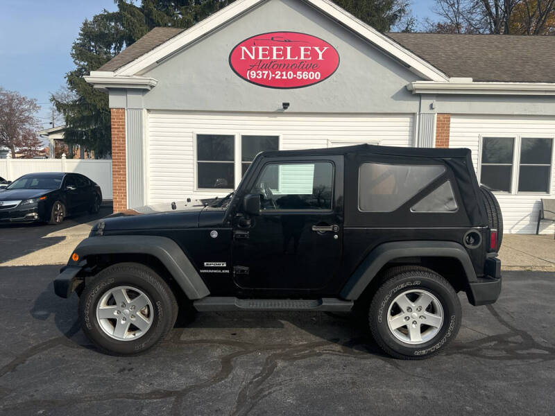 2014 Jeep Wrangler for sale at Neeley Automotive in Bellefontaine OH