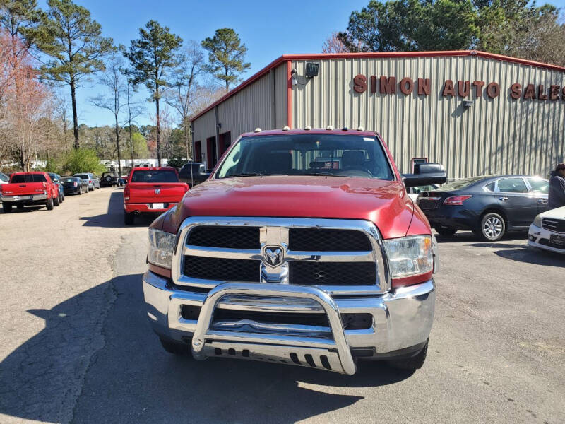 2015 RAM Ram Pickup 2500 for sale at Simon's Auto Sales in Clayton NC