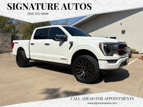 2021 Ford F-150 for sale at Signature Autos in Austin TX