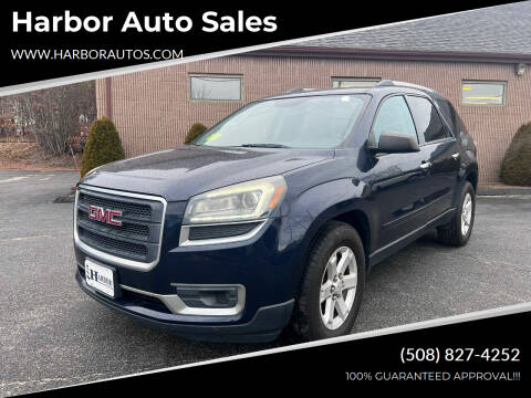2016 GMC Acadia for sale at Harbor Auto Sales in Hyannis MA