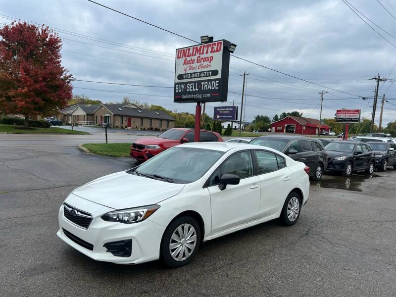 2019 Subaru Impreza for sale at Unlimited Auto Group in West Chester OH