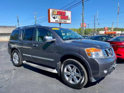 2012 Nissan Armada for sale at Autos and More Inc in Knoxville TN