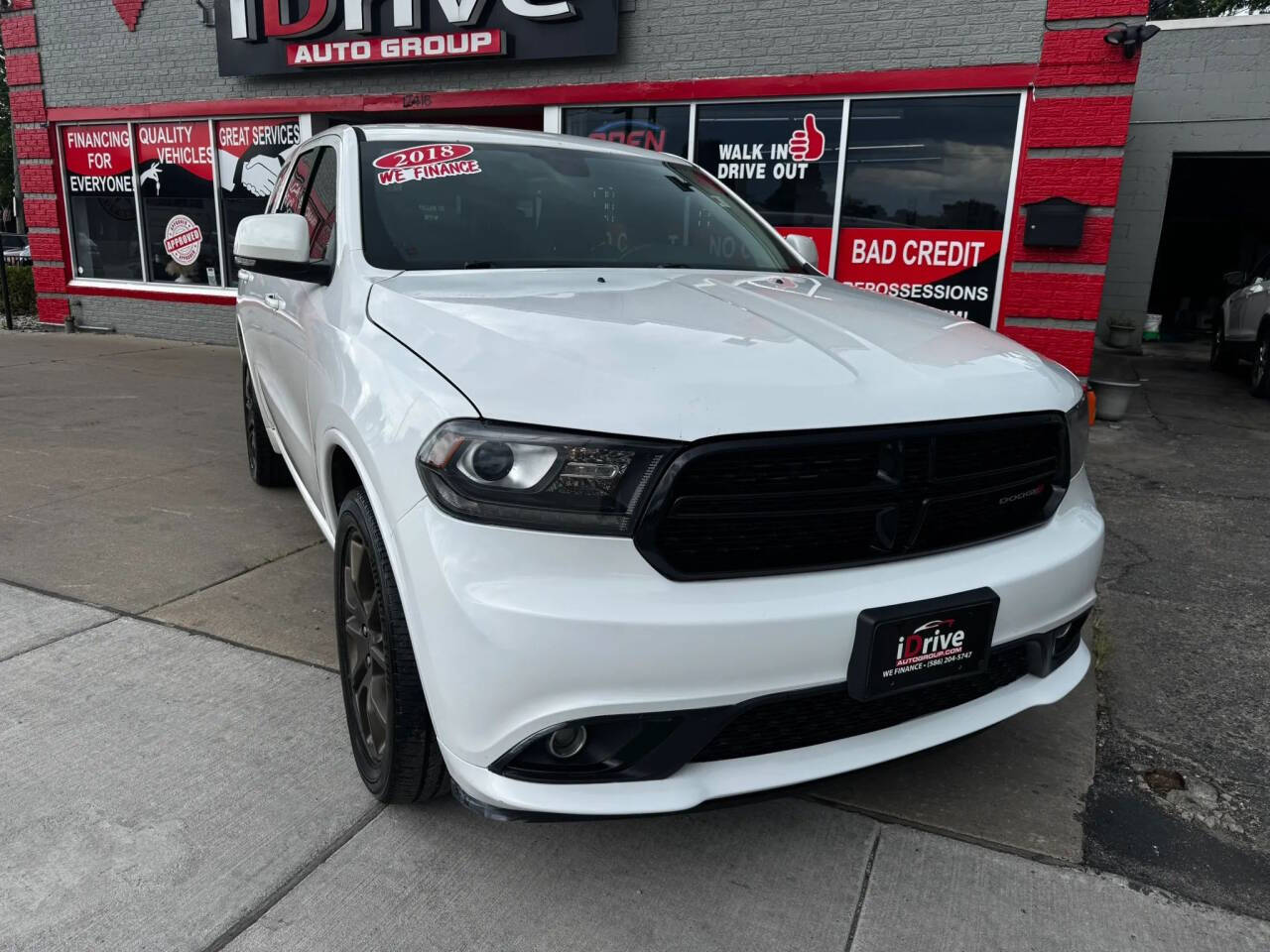 White 2018 Dodge Durango GT AWD GT 4dr SUV 2