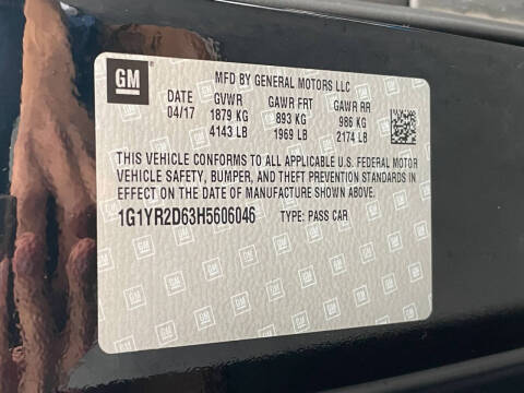 2017 Chevrolet Corvette Z06