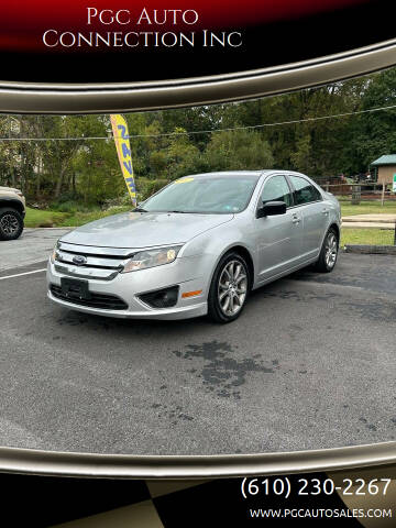 2012 Ford Fusion for sale at Pgc Auto Connection Inc in Coatesville PA