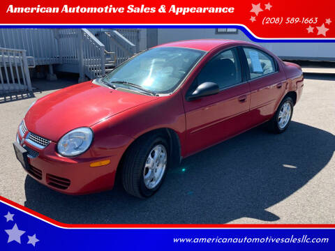 2005 Dodge Neon for sale at American Automotive Appearance & Sales in Ammon ID