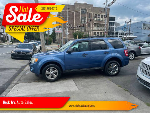 2010 Ford Escape for sale at Nick Jr's Auto Sales in Philadelphia PA