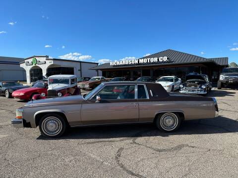 1984 Cadillac DeVille for sale at Richardson Motor Company in Sierra Vista AZ
