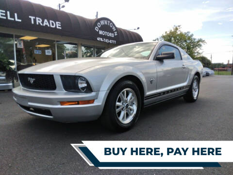 2009 Ford Mustang for sale at DOWNTOWN MOTORS in Macon GA