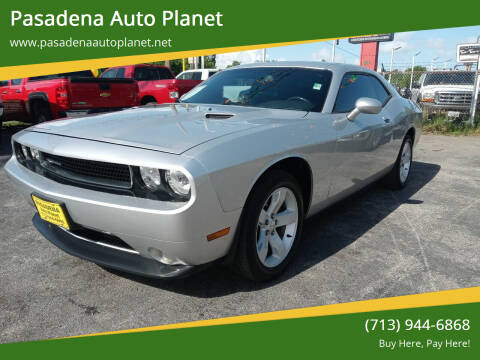 2012 Dodge Challenger for sale at Pasadena Auto Planet in Houston TX