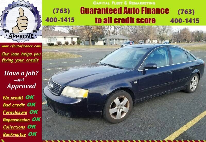 2003 Audi A6 for sale at Capital Fleet  & Remarketing  Auto Finance in Columbia Heights MN
