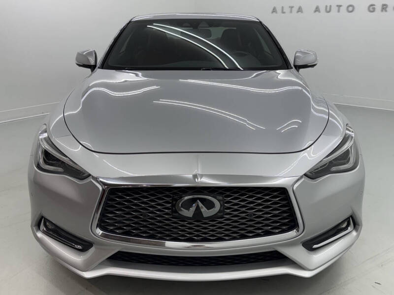 Used 2017 INFINITI Q60 Coupe Red Sport with VIN JN1FV7EL3HM700531 for sale in Concord, NC