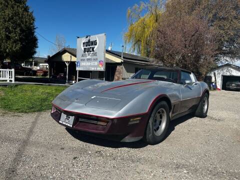 1982 Chevrolet Corvette for sale at Young Buck Automotive in Rexburg ID