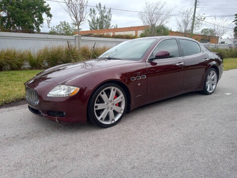 2009 Maserati Quattroporte for sale at EZ automobile brokers in Deerfield Beach FL