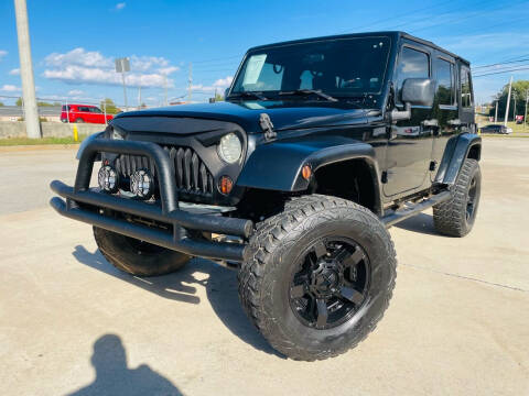 2010 Jeep Wrangler Unlimited for sale at Best Cars of Georgia in Gainesville GA