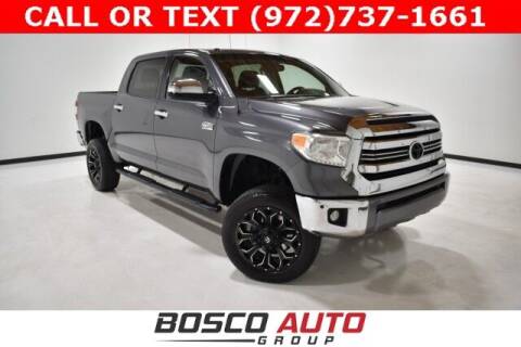 2016 Toyota Tundra for sale at Bosco Auto Group in Flower Mound TX