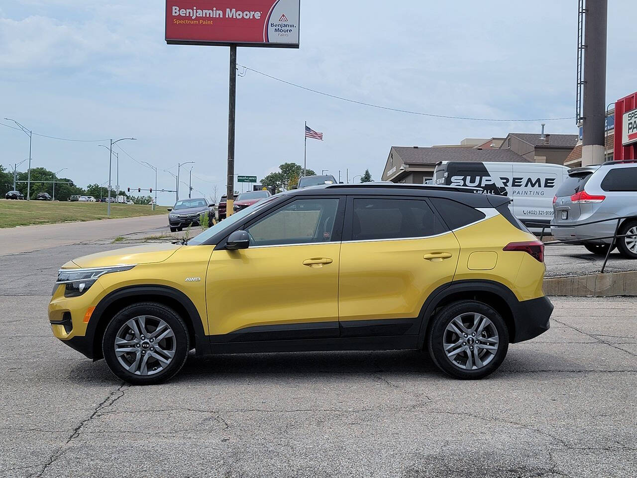 2021 Kia Seltos for sale at Optimus Auto in Omaha, NE