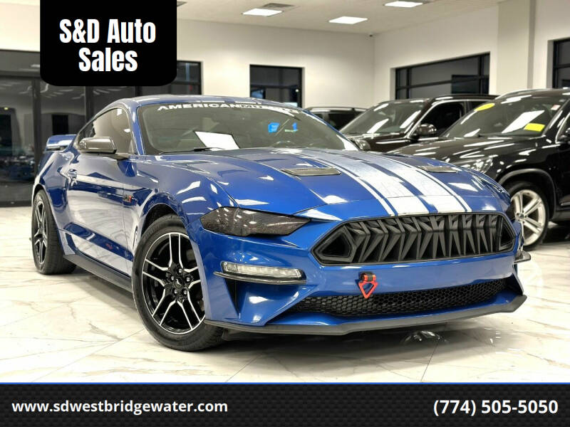 2018 Ford Mustang for sale at S&D Auto Sales in West Bridgewater MA