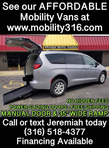 2021 Chrysler Voyager for sale at Affordable Mobility Solutions, LLC - Mobility/Wheelchair Accessible Inventory-Wichita in Wichita KS
