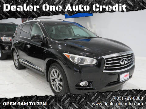 2015 Infiniti QX60 for sale at Dealer One Auto Credit in Oklahoma City OK