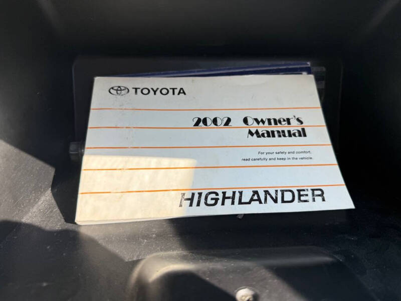 2002 Toyota Highlander Limited
