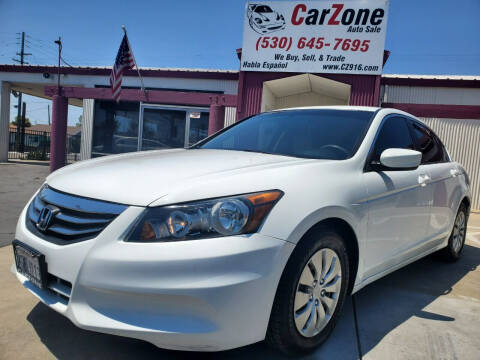 2012 Honda Accord for sale at CarZone in Marysville CA