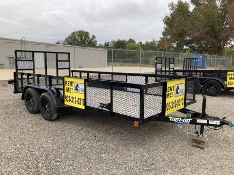 2023 Top Hat Trailers 83 X 16' RAX TA HD Gate (RENTA for sale at TX PREMIER TRAILERS LLC - Rentals in Flint TX