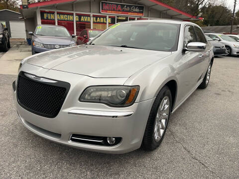 2012 Chrysler 300 for sale at Mira Auto Sales in Raleigh NC