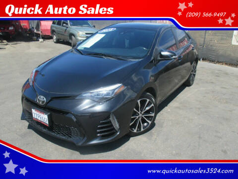 2018 Toyota Corolla for sale at Quick Auto Sales in Ceres CA