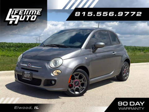 2012 FIAT 500 for sale at Lifetime Auto in Elwood IL