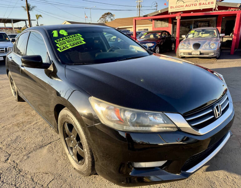 2014 Honda Accord for sale at Bloom Auto Sales in Escondido CA