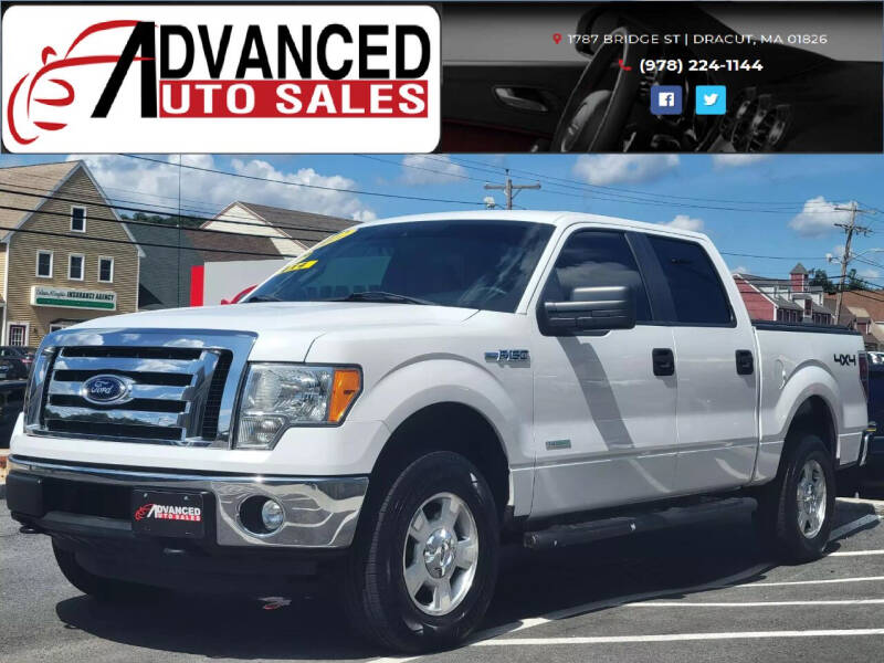 2012 Ford F-150 for sale at Advanced Auto Sales in Dracut MA