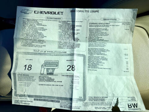 2005 Chevrolet Corvette