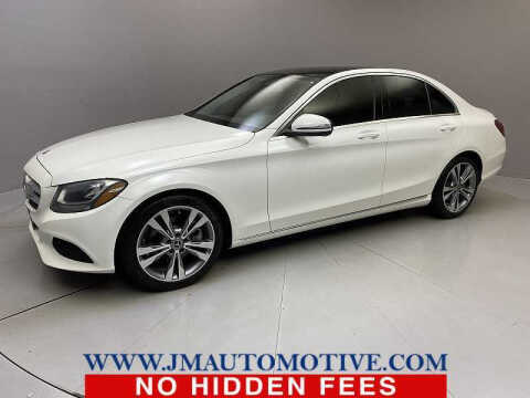 2018 Mercedes-Benz C-Class for sale at J & M Automotive in Naugatuck CT