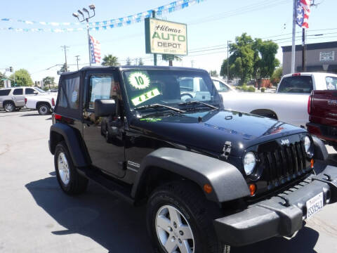 2010 Jeep Wrangler for sale at HILMAR AUTO DEPOT INC. in Hilmar CA