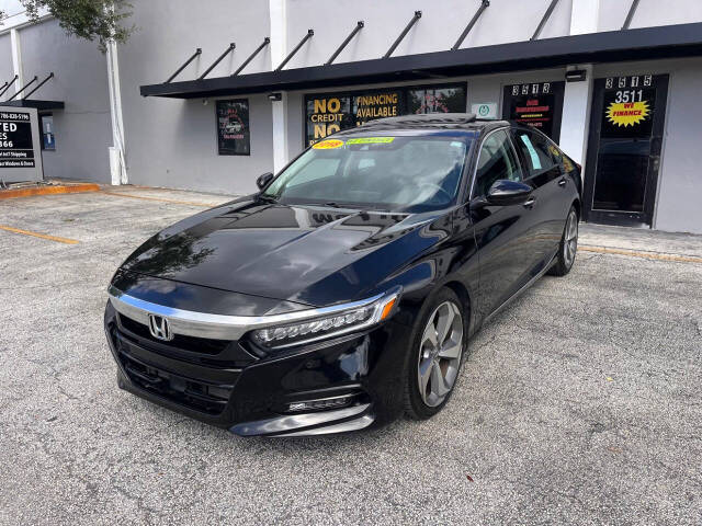 2018 Honda Accord for sale at M & J UNITED AUTO SALES in LAUDERDALE LAKES, FL