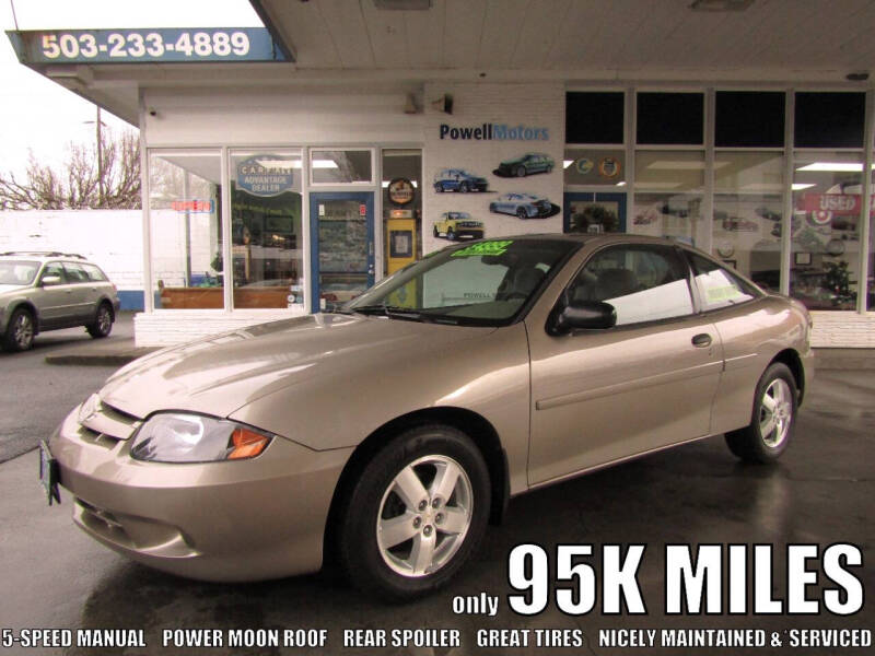 2003 Chevrolet Cavalier for sale at Powell Motors Inc in Portland OR