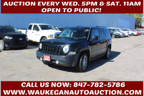 2015 Jeep Patriot for sale at Waukegan Auto Auction in Waukegan IL