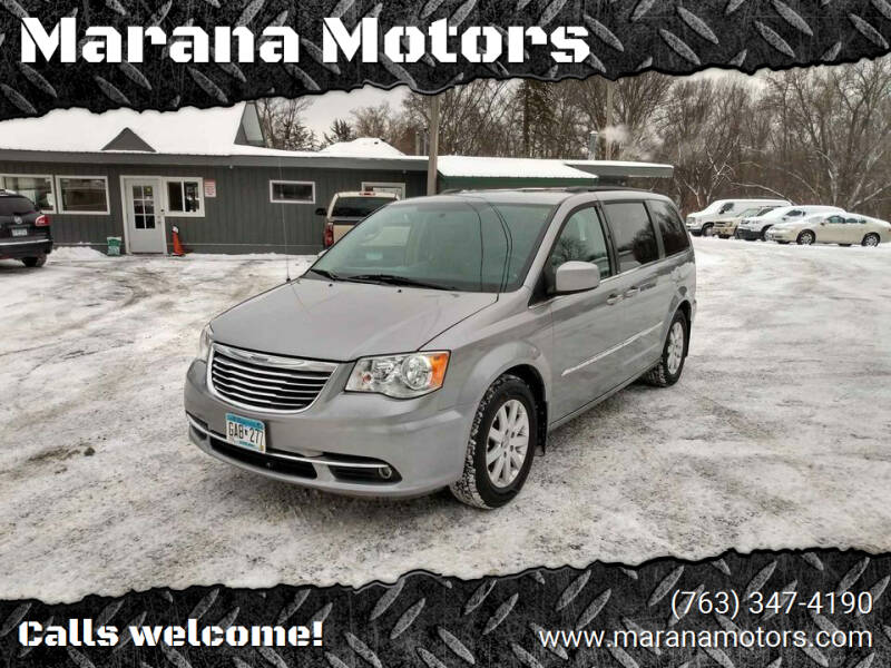 2014 Chrysler Town and Country for sale at Marana Motors in Princeton MN