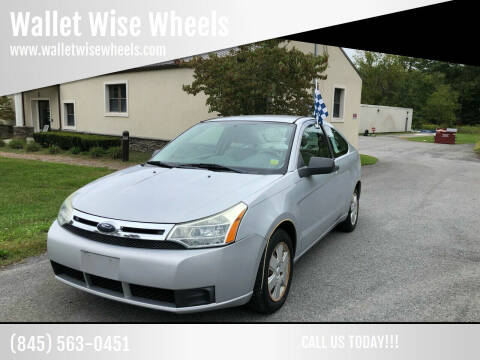 2008 Ford Focus for sale at Wallet Wise Wheels in Montgomery NY