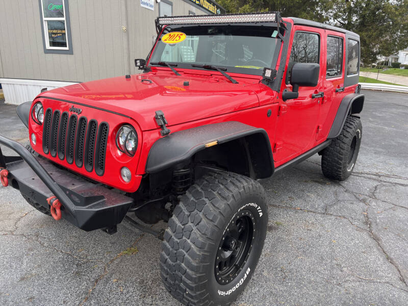 2015 Jeep Wrangler Unlimited for sale at Reser Motorsales, LLC in Urbana OH
