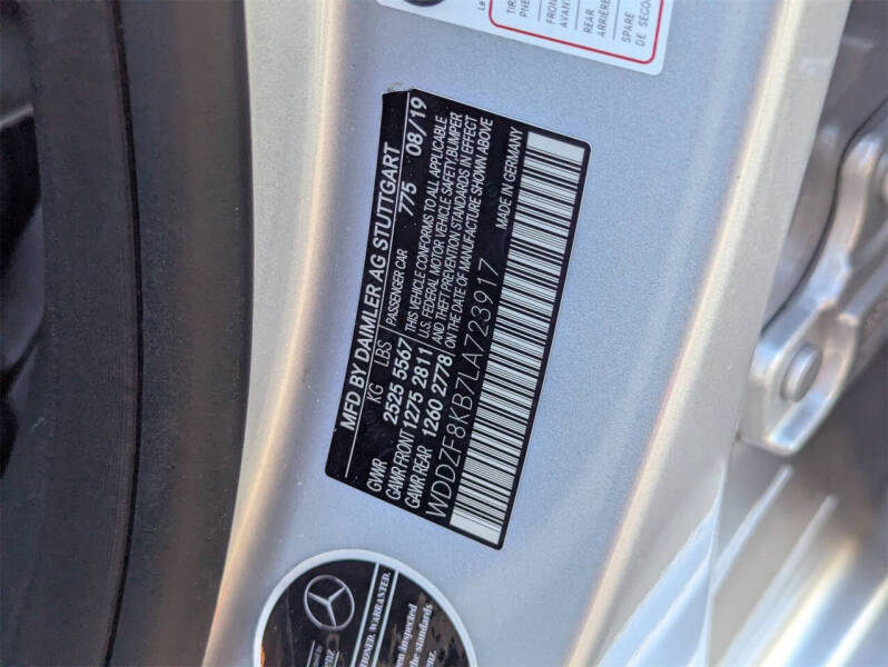 2020 Mercedes-Benz E-Class AMG E 63 S